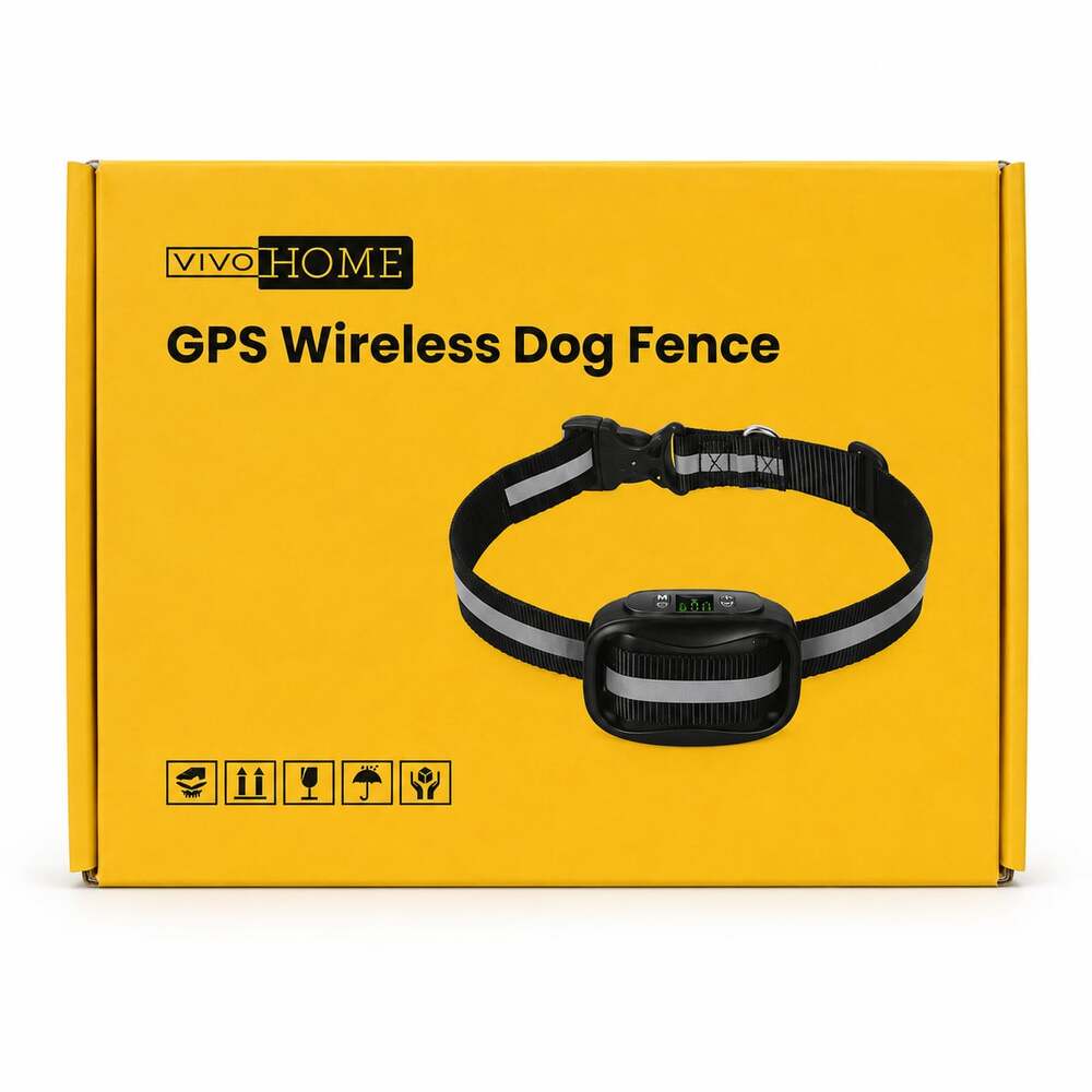 VIVOHOME GPS Wireless Dog Fence Training Collar